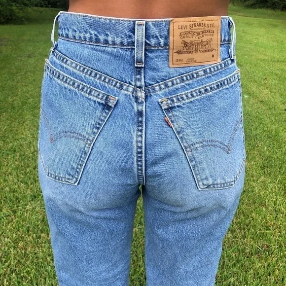 Vintage Orange Tab Levi’s size 6.  Made in USA - Picture 3 of 11